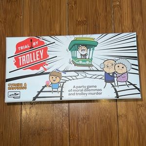 Trail by trolley card game